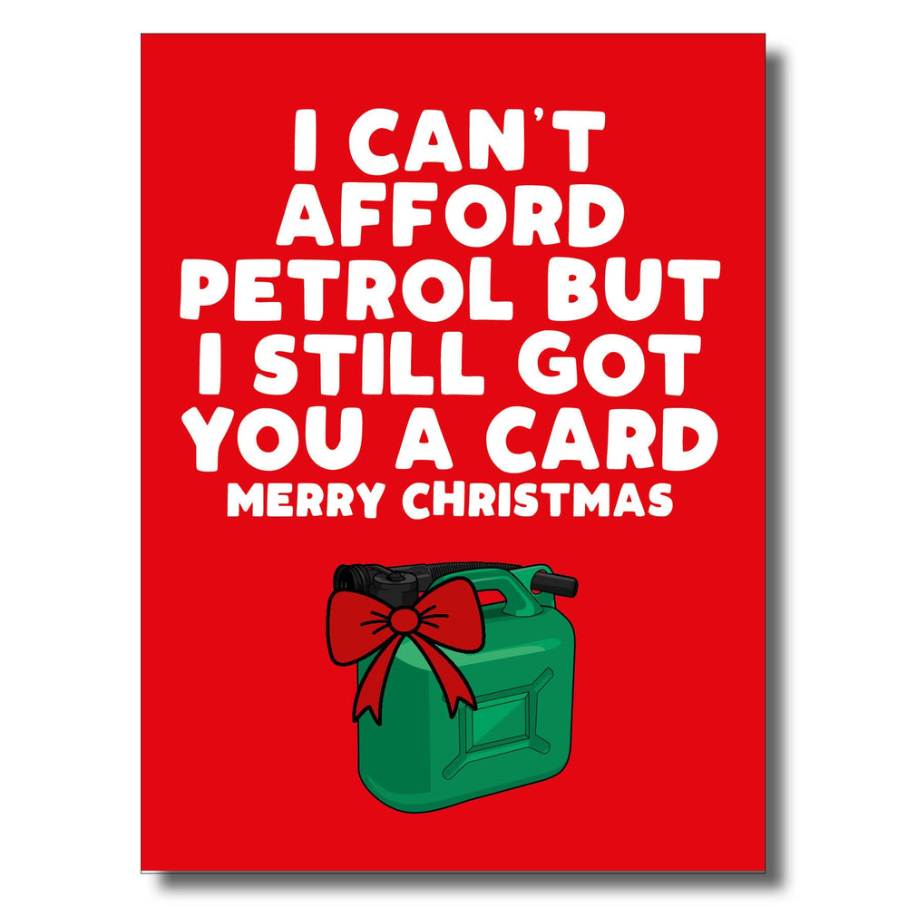 Can't Afford Petrol Christmas Card #1 image